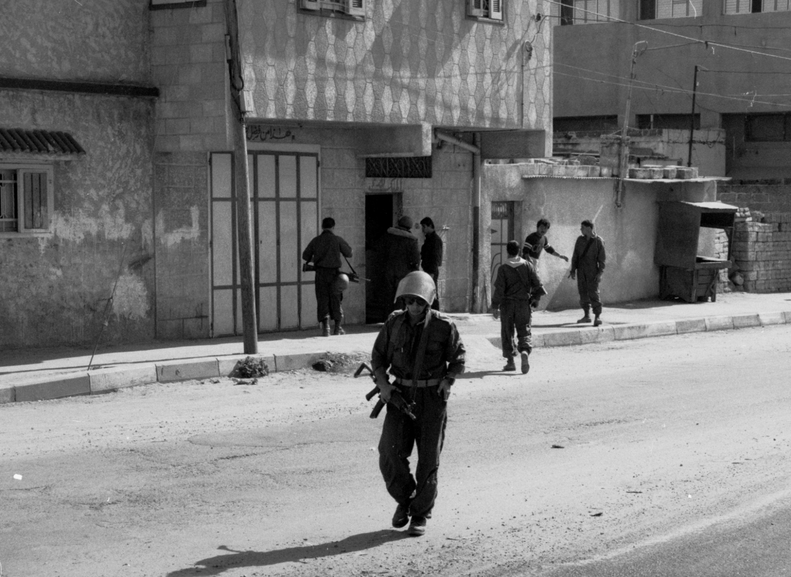 1989 Gaza: Israels Soldaten bei einer Patrouille