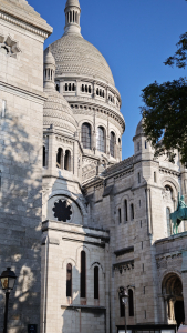 Die Basilika von Montmartre - Eigentlich monumental und fast kitschig. Dennoch .... Schön