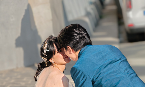 Das Pärchen konzentrierte sie voll auf sich selbst und den Partner.