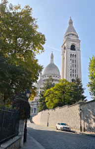 Sacre Coeur wird beim Rückweg ins Stadtviertel plötzlich nicht mehr so monumental