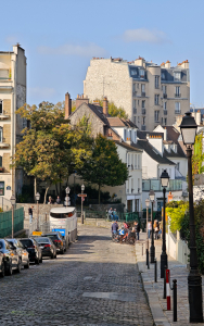 Ein Blick auf und über Paris
