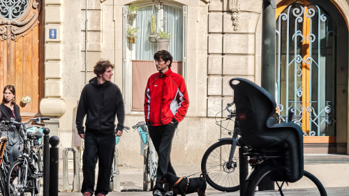 Bilder von der Straße