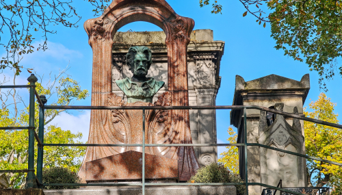 Grabmals für Emil Zola