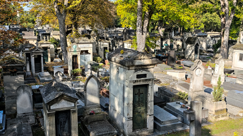 Der Friedhof ist bis heute in Gebrauch