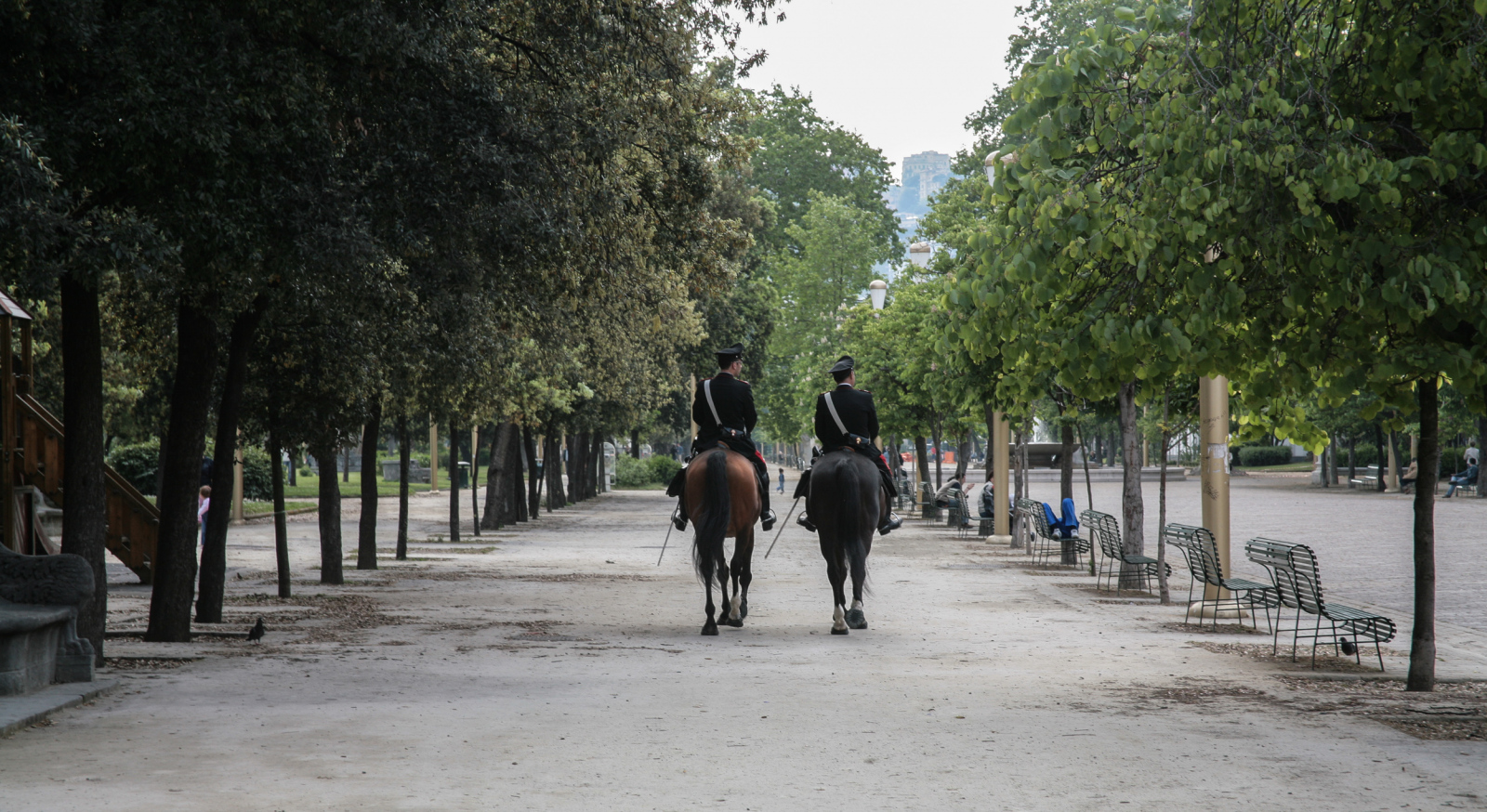 im Park der Villa Comunale