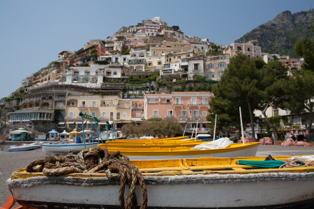 Fischerboote Positano
