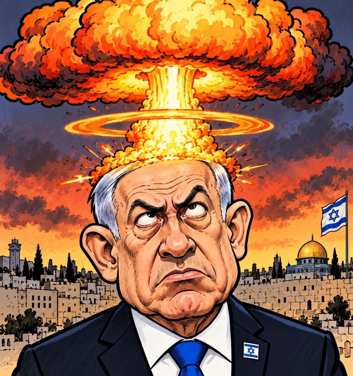 politische_karikatur_netanyahu